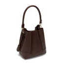 Adaline Genuine Leather Handbag (Brown)