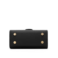 Chloe Genuine Leather Handbag (Black)