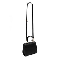Chloe Genuine Leather Handbag (Black)