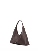 Madeline Genuine Leather Handbag (Brown)