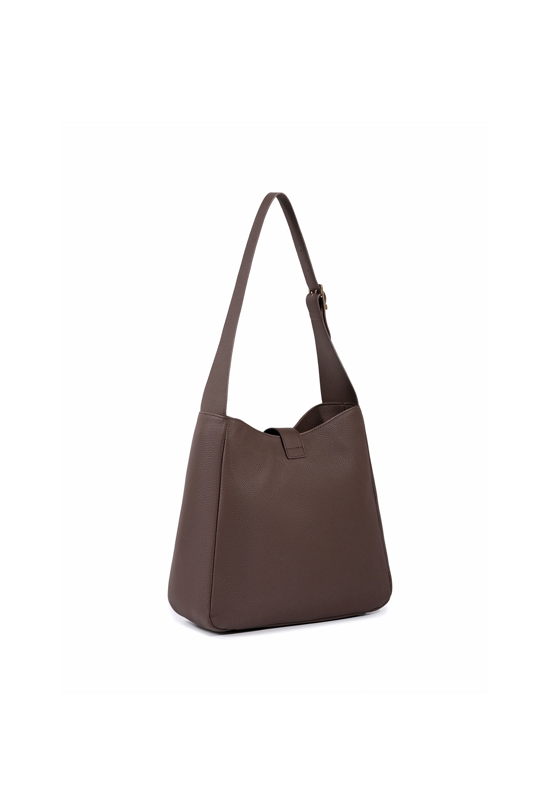 Ellie Genuine Leather Handbag (Brown)