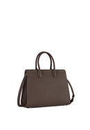 Nora Genuine Leather Handbag (Brown)