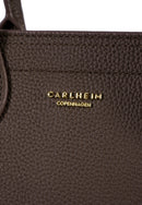 Nora Genuine Leather Handbag (Brown)