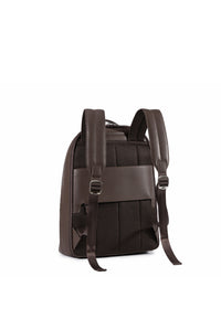 Louvre Genuine Leather Backpack (Brown)