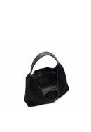 Eliana Suede Handbag (Black)