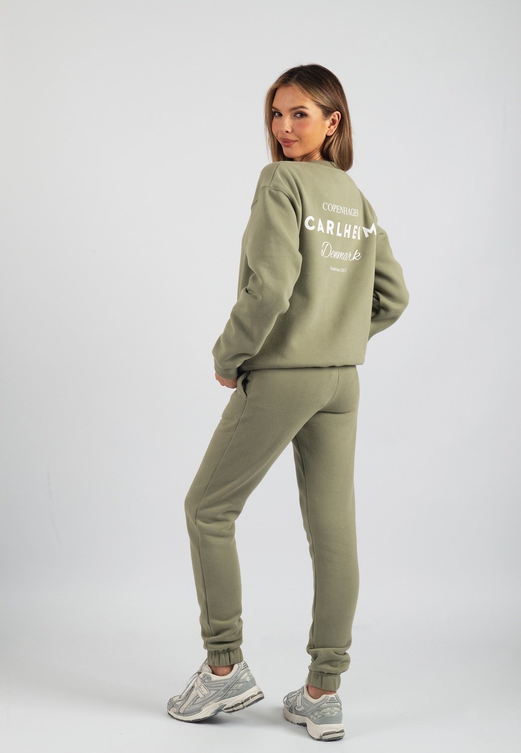 Harper Branded Sweatshirt (Olive)