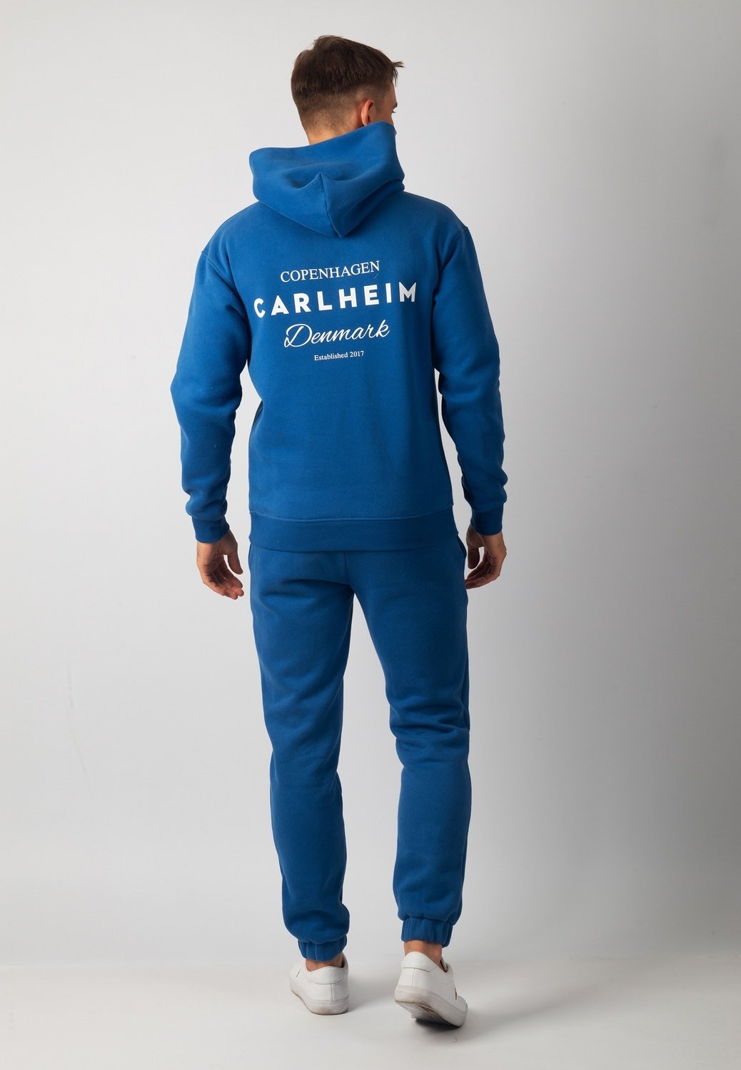 Hudson Branded Hoodie (Vintage Blue)