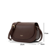 Jolie Genuine Leather Handbag (Brown)