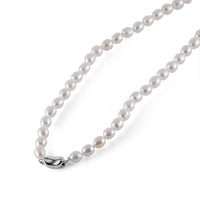 Natural pearl oval DIANA necklace