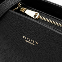 Selma Genuine Leather Handbag (Black)