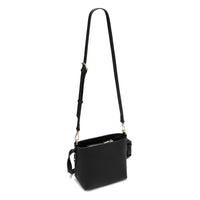 Selma Genuine Leather Handbag (Black)