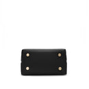 Selma Genuine Leather Handbag (Black)