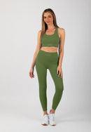 Serenita Sports bra (Safari Green)