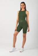 Serenita Tank top (Khaki Green)
