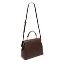 Sophia Genuine Leather Handbag (Brown)
