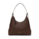 Vera Genuine Leather Handbag (Brown)