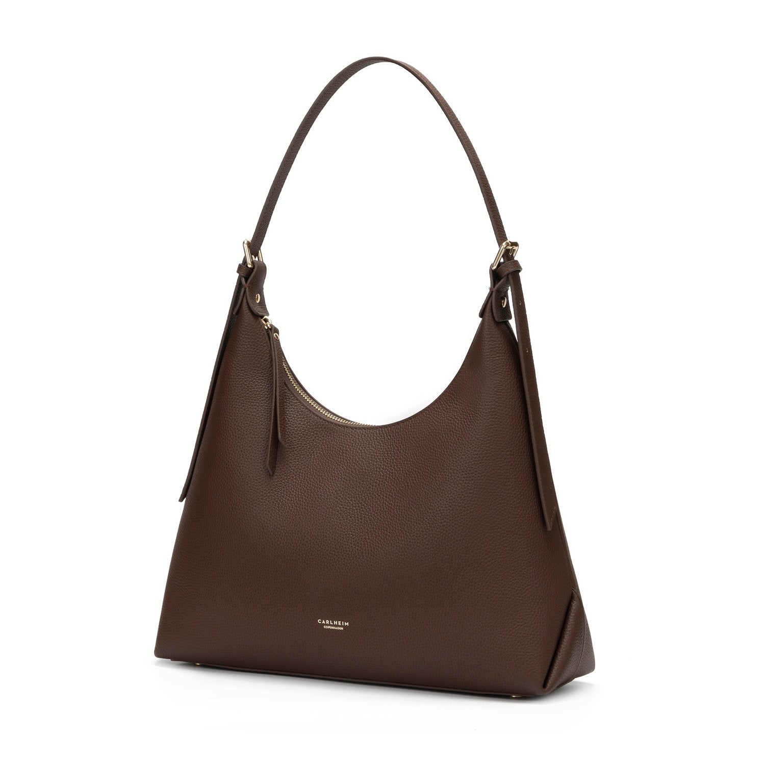 Vera Genuine Leather Handbag (Brown)