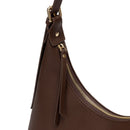 Vera Genuine Leather Handbag (Brown)