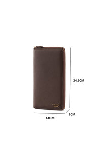 Atlas Genuine Leather Travel Organizer (Brown)