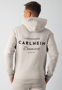 Hudson Branded Hoodie (Stone)