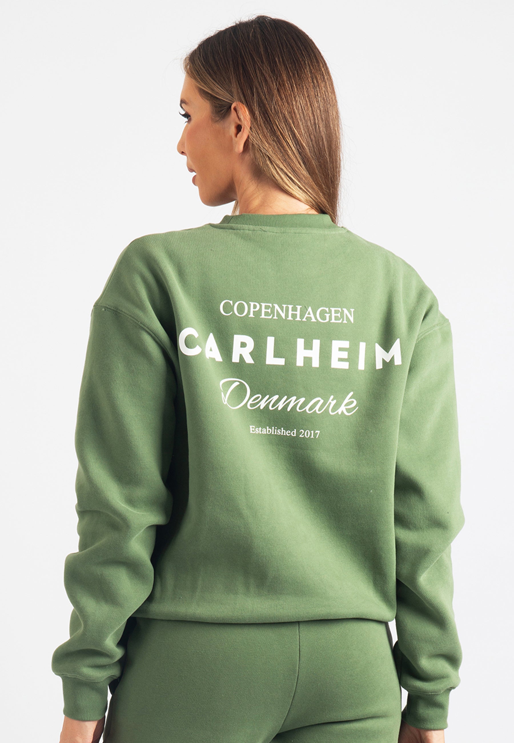 Harper Branded Sweatshirt (Green)