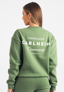 Harper Branded Sweatshirt (Green)