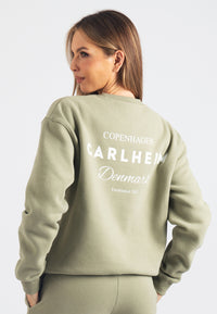 Harper Branded Sweatshirt (Olive)