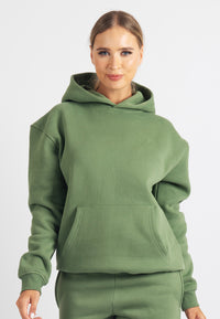 Harper Branded Hoodie (Green)